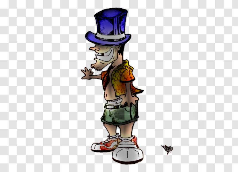 Figurine Cartoon Profession - Cartola Transparent PNG