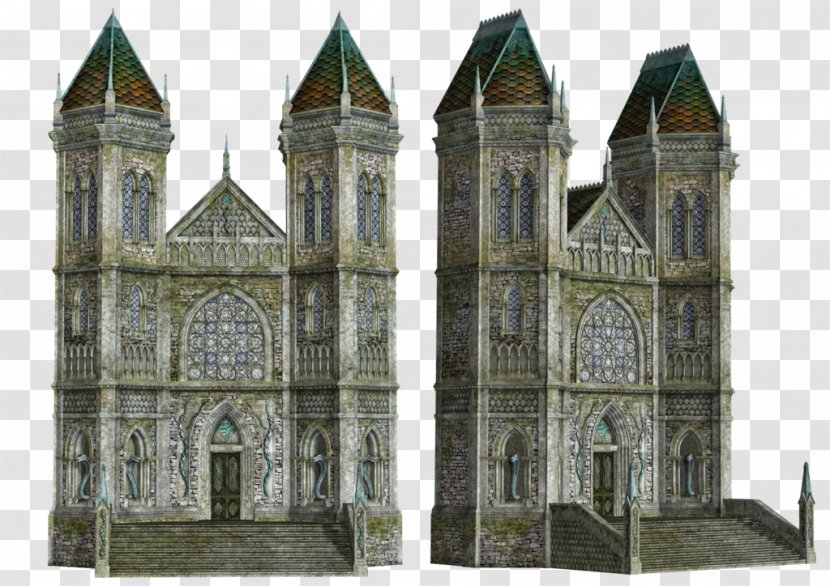 Building DeviantArt Wallpaper - Cathedral - Buildings Transparent PNG