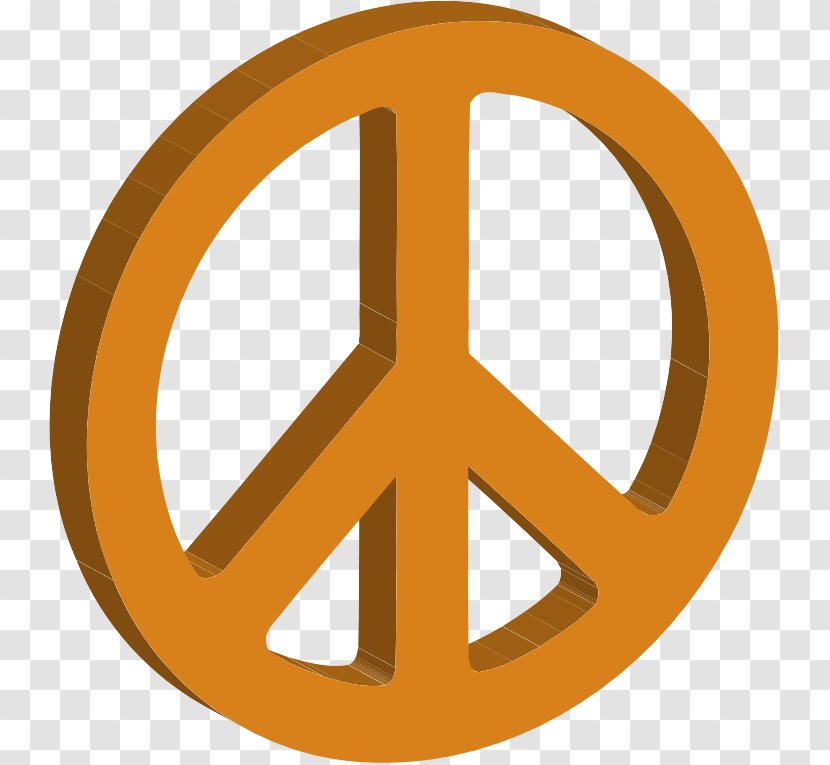 Peace Symbols 3D Computer Graphics Clip Art - Creative Commons Transparent PNG