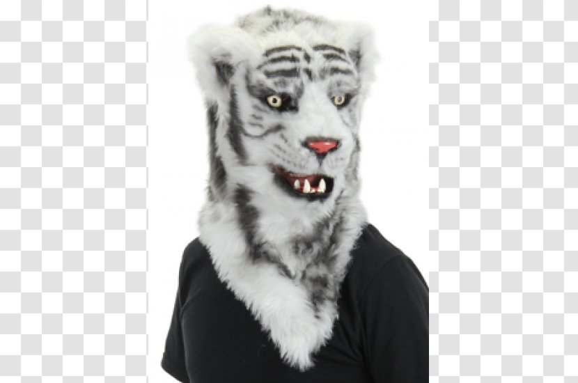White Tiger Mask Halloween Costume Transparent PNG