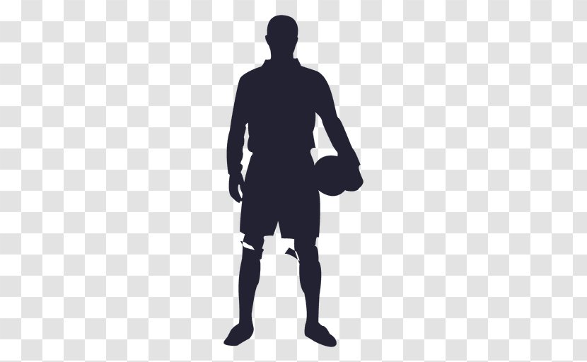 Football Player - Male - Playing Soccer Silhouette Figures Material Transparent PNG