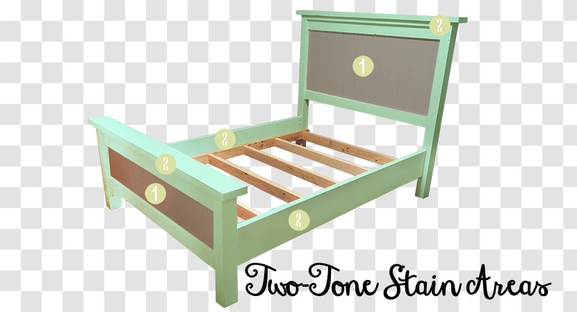 Bed Frame Twisted Pine Woodworking Furniture - Velvet - Farmhouse Transparent PNG