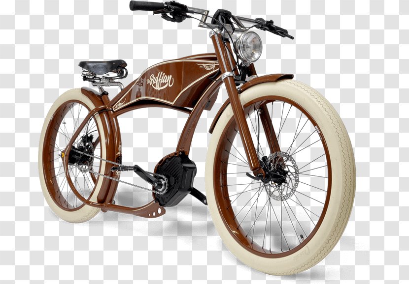 Electric Bicycle Motorcycle Chopper - Rim Transparent PNG