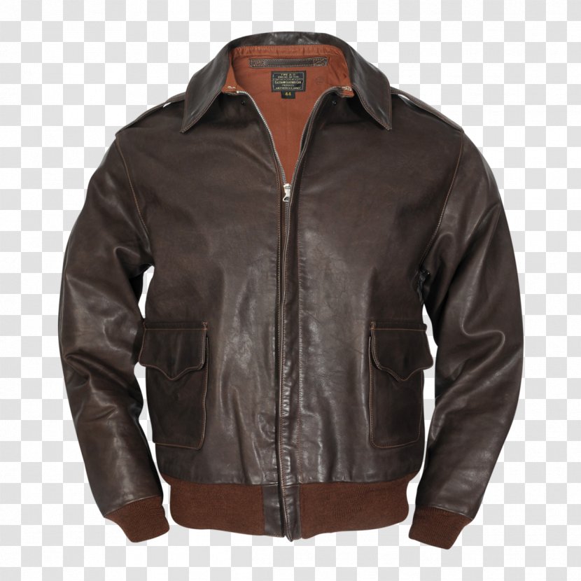 Leather Jacket Flight A-2 United States Army Air Forces Transparent PNG