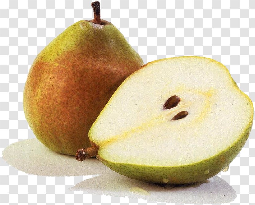 Crisp Fruit Comice Pears Williams Pear - Orange Transparent PNG