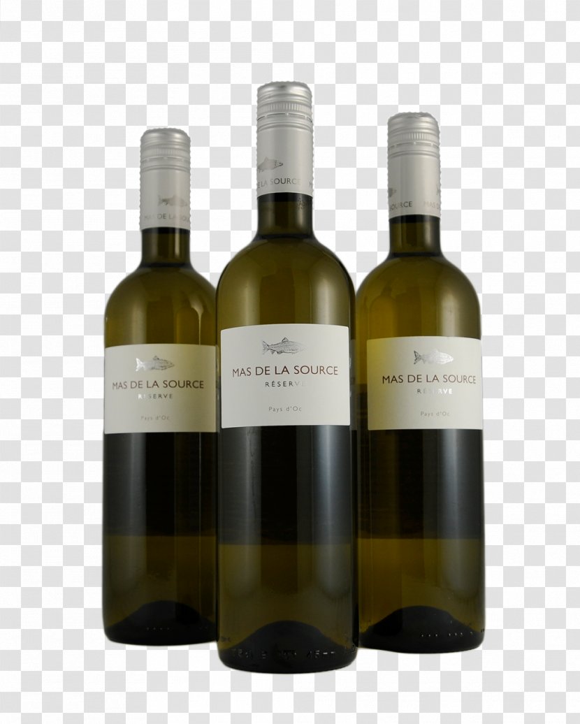 White Wine Glass Bottle Liqueur - Drink Transparent PNG