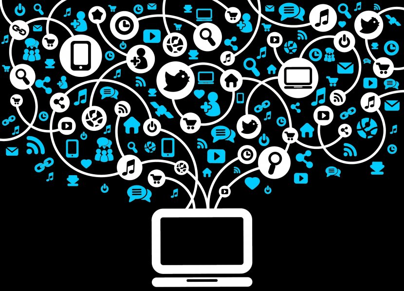 Social Media Marketing Communication Business - Multimedia Transparent PNG