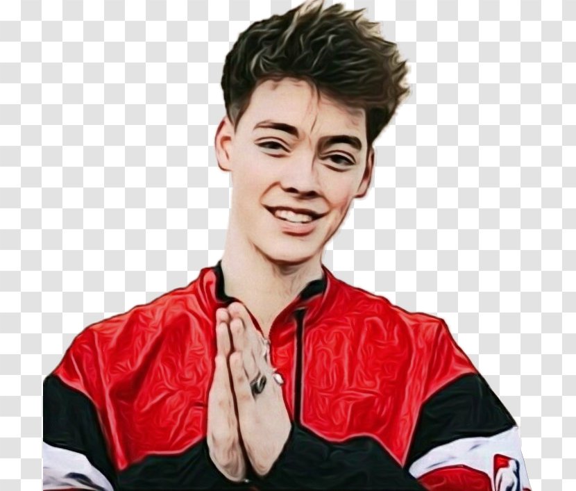 Why Don't We Daniel Seavey Microphone Forehead Sound - Black Hair - Face Transparent PNG