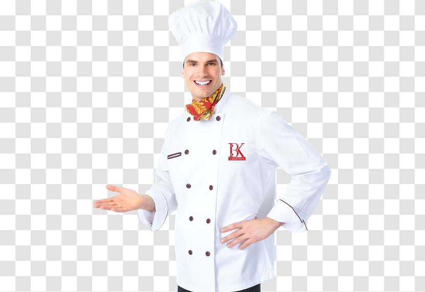 Chef's Uniform Celebrity Chef Cook - Outerwear Transparent PNG