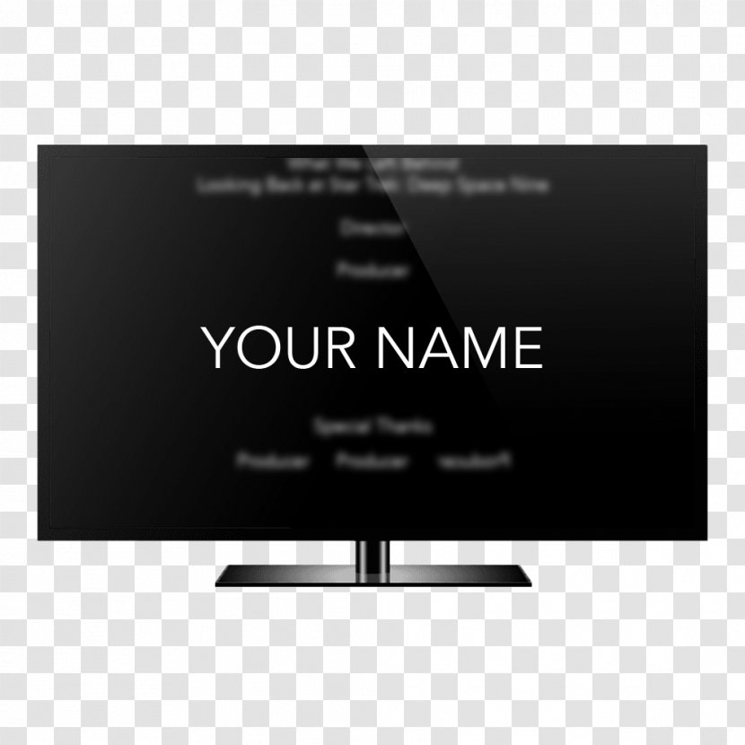 LED-backlit LCD Computer Monitors Documentary Film Television - Display Device - Movie Poster Credits Transparent PNG