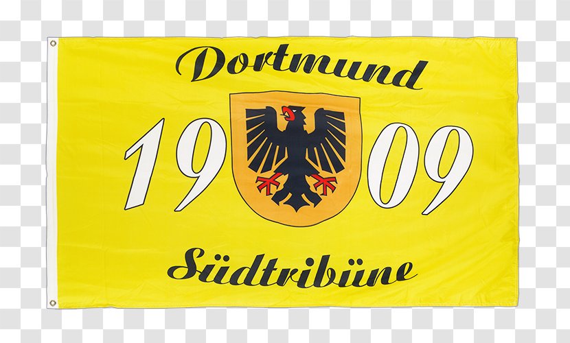 Borussia Dortmund Flag Banner Football - Towel Transparent PNG