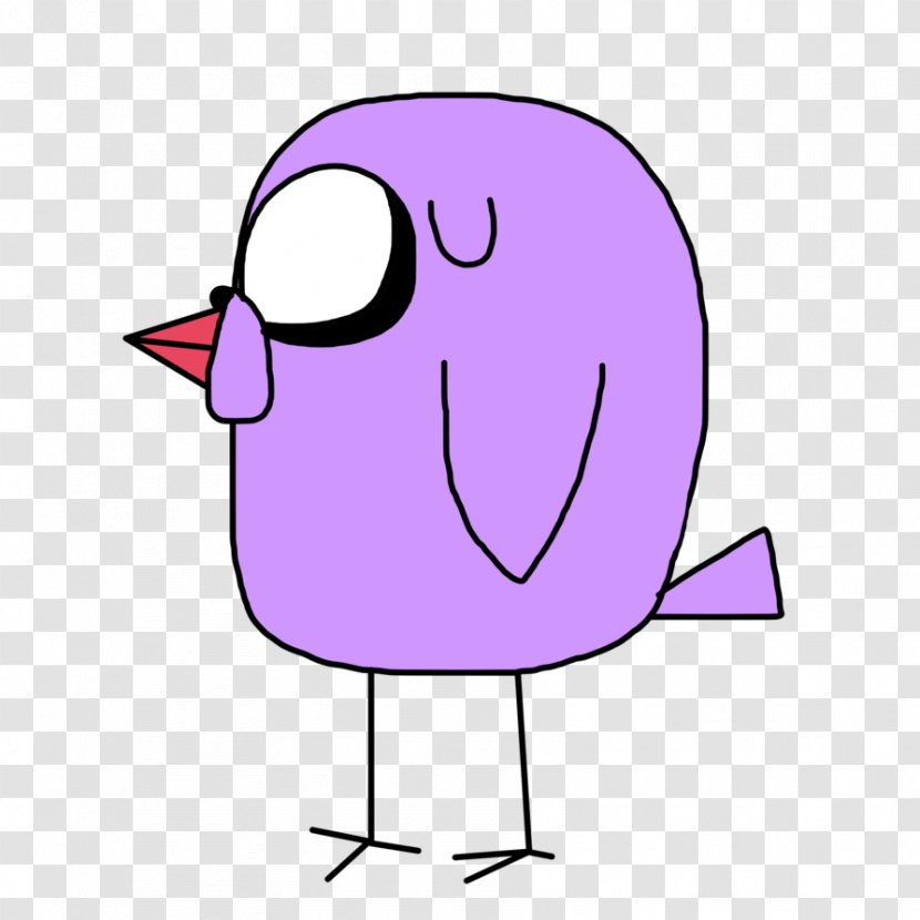 Violet Bird Drawing Lilac Color - Watercolor - Food Chin Transparent PNG