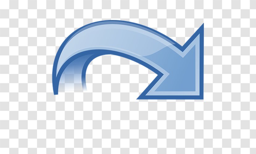Tango Desktop Project Clip Art - Logo - Blue Turn Arrow Transparent PNG
