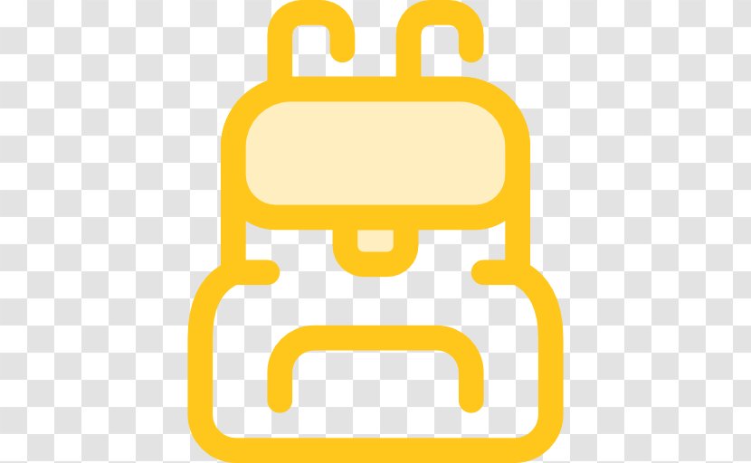 Backpack Hanoi Baggage Travel - Yellow Transparent PNG