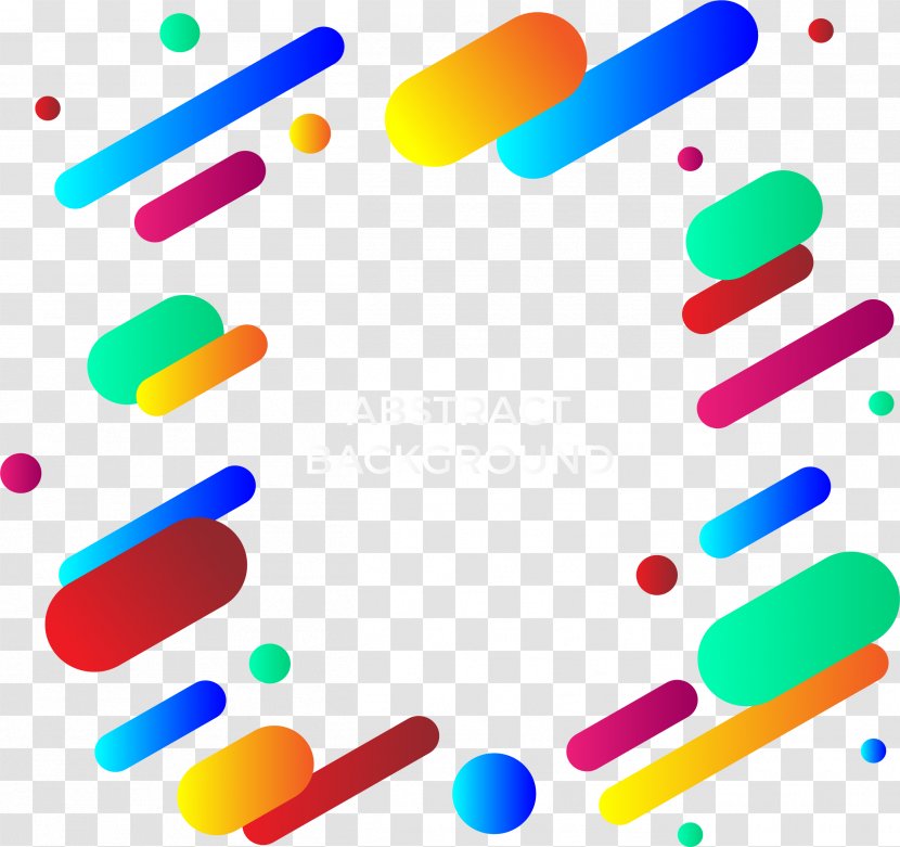 Geometry Clip Art - Material - Colorful Geometric Borders Transparent PNG