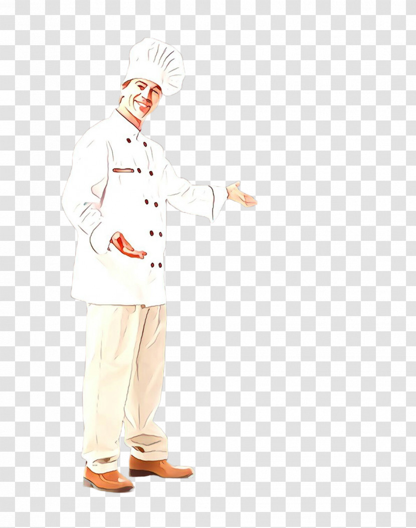 Standing Uniform Cook Chef Chief Cook Transparent PNG