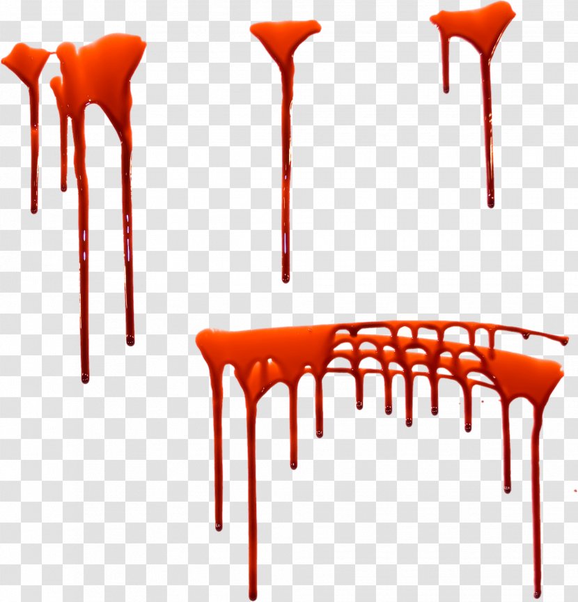 Blood Wallpaper - Orange - Image Transparent PNG