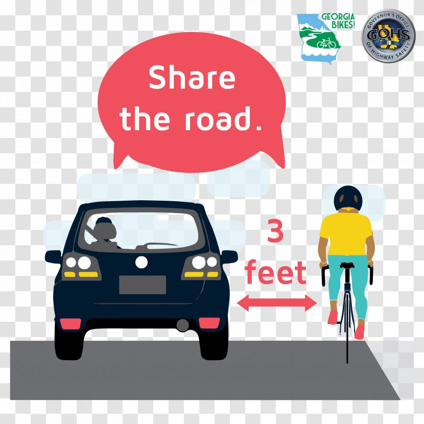 Car Bicycle Safety Cycling Law - Traffic Transparent PNG