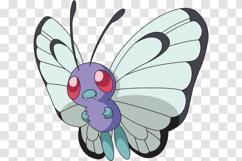 Butterfree Pokémon Caterpie Beedrill Weedle - Angels Wings Transparent PNG