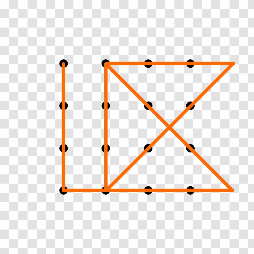 16-cell Line Edge Vertex Think Outside The Box - Puzzle Transparent PNG