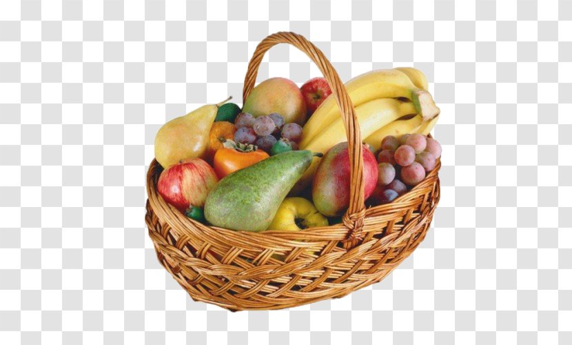 Natural Foods Basket Gift Food Superfood - Hamper - Fruit Wicker Transparent PNG