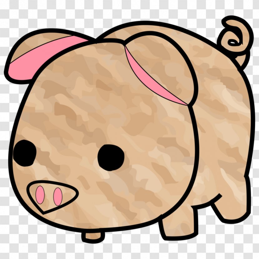 Pig Mammal Facial Expression Smile - Nose - Vector Transparent PNG