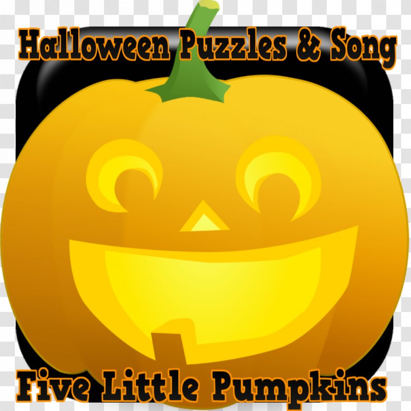 Jack-o'-lantern Smiley Cucurbita Maxima Font - Halloween - Yellow Pumpkin Transparent PNG