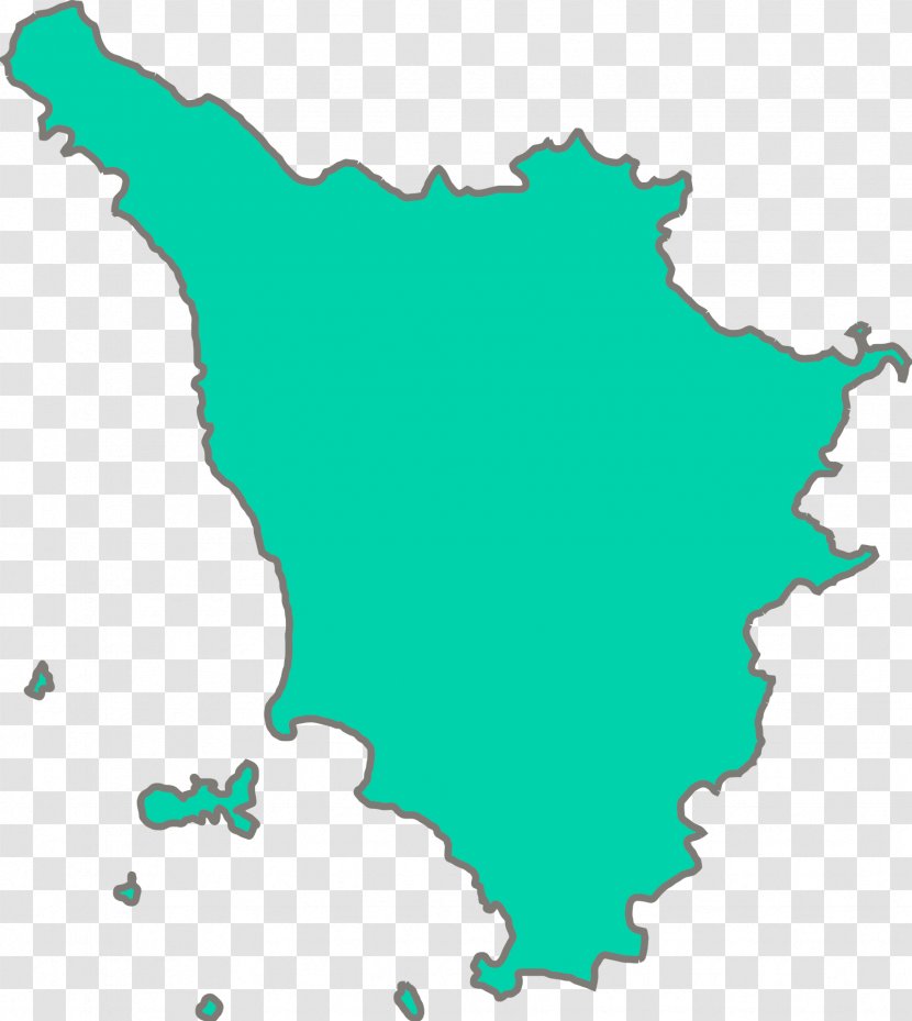 Regions Of Italy San Gimignano Chianti DOCG Map - Green - Google Plus Transparent PNG