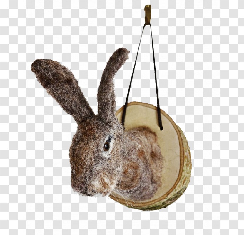Domestic Rabbit Felt Hare European - Rabits And Hares Transparent PNG