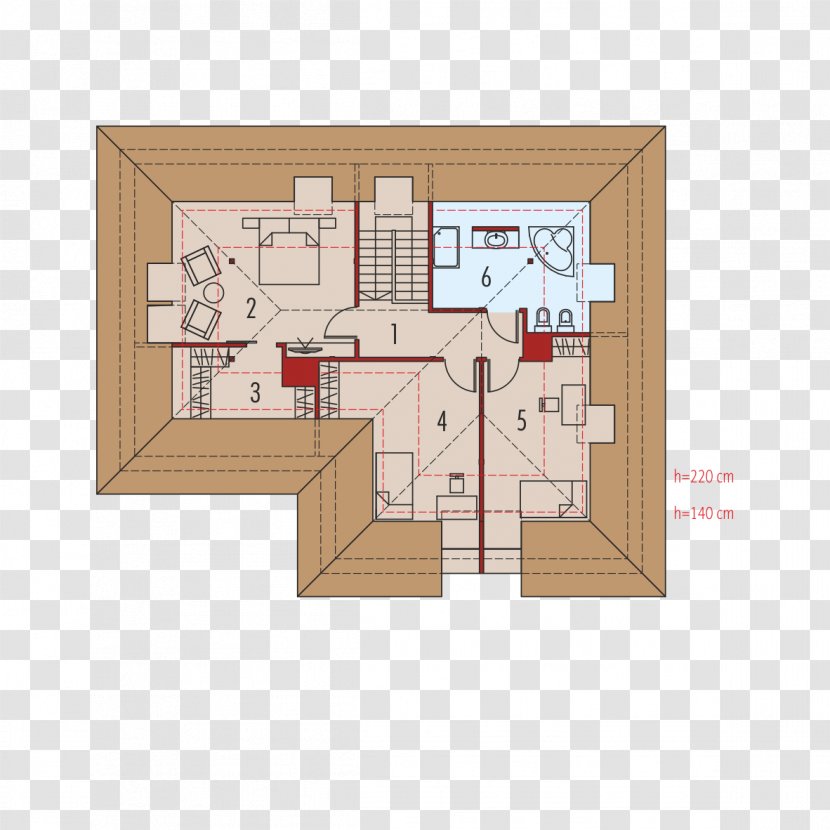 House Square Meter Attic Project Building - Home Transparent PNG