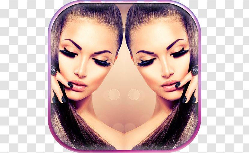 Beauty Parlour Hairdresser Make-up Artist - Silhouette - Hair Transparent PNG