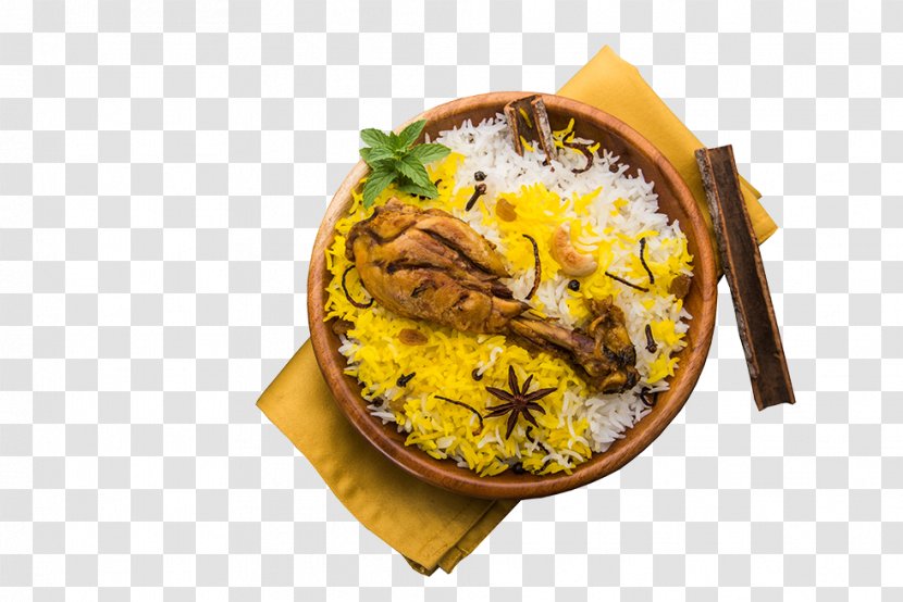 Hyderabadi Biryani Vegetarian Cuisine Indian Turkish - Frying - Bityani Transparent PNG
