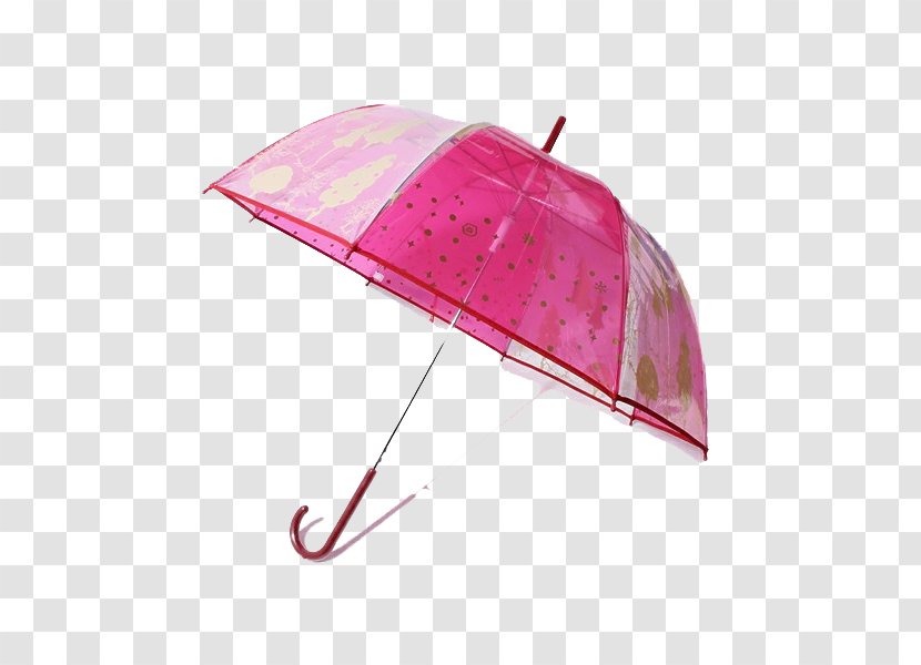 Umbrella - Pink - Free Hand-painted Umbrellas Creative Pull Transparent PNG