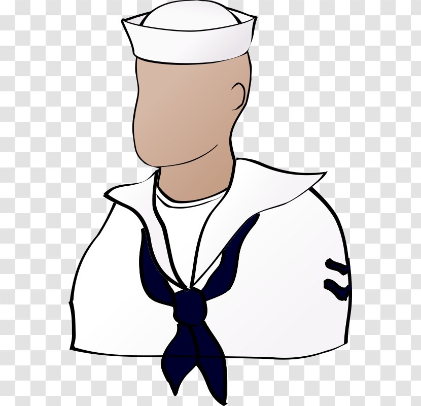 Sailor Cap Clip Art - Male - Soldier Cartoon Transparent PNG