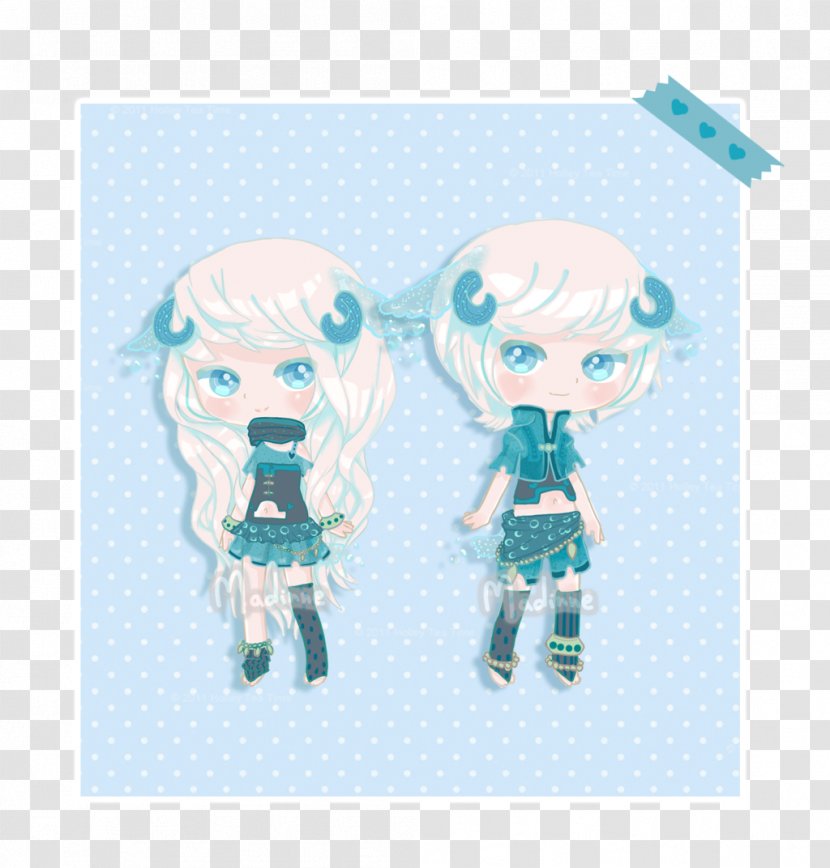 Paper Cartoon Character Turquoise - Blue - Hj Story Transparent PNG