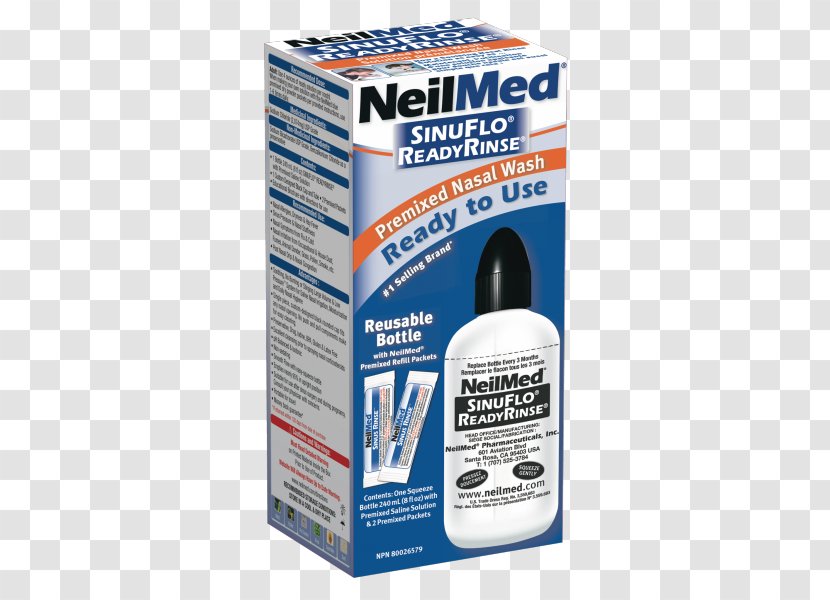 NeilMed Water Electronics Lubricant - Ounce - Nasal Irrigation Transparent PNG