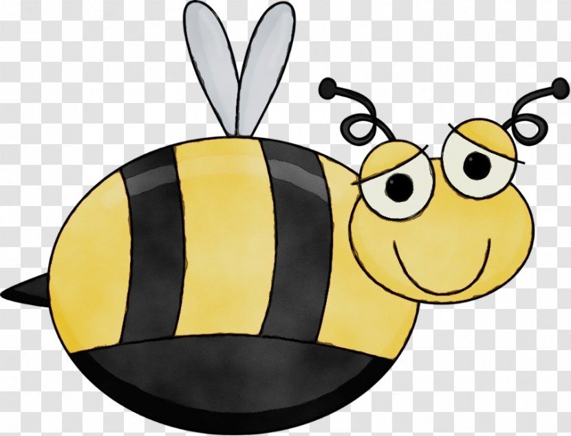 Bumblebee - Wet Ink - Pollinator Insect Transparent PNG