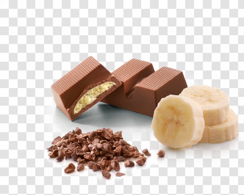 Milk Chocolate Bar Banana Split Cocoa Bean Transparent PNG