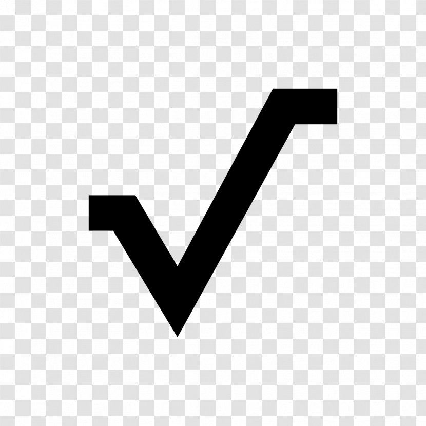 Square Root Of 2 Angle Zero A Function - Symbol Transparent PNG