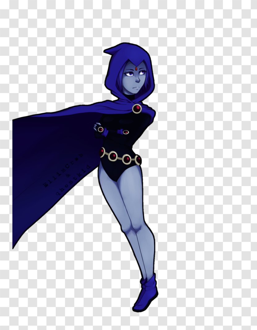 Raven Teen Titans Character Drawing Television Show - Once Upon A Time Transparent PNG