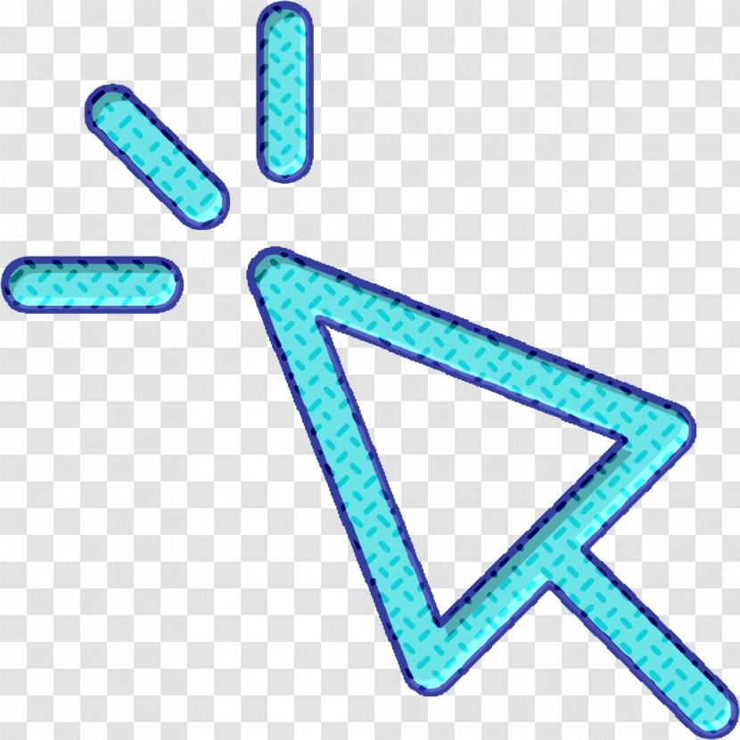 Cursor Icon Click Icon Lineal Interface Icon Transparent PNG