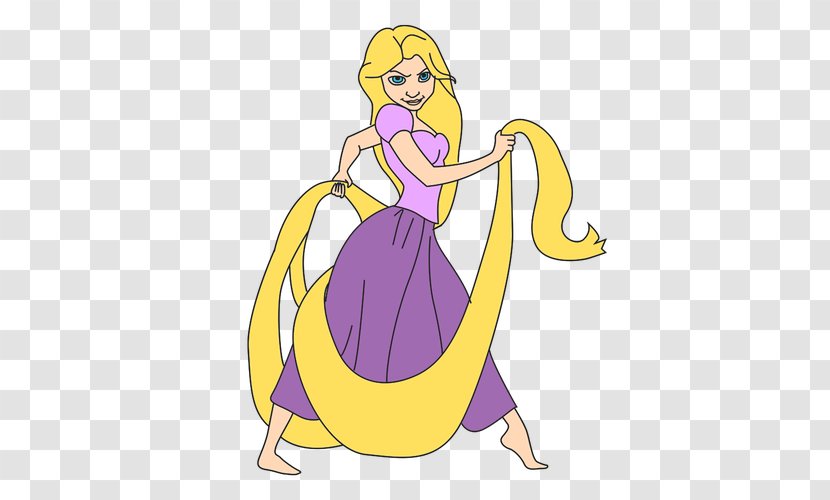 Rapunzel Drawing Fairy Tale Hero - Tree - Cartoon Transparent PNG