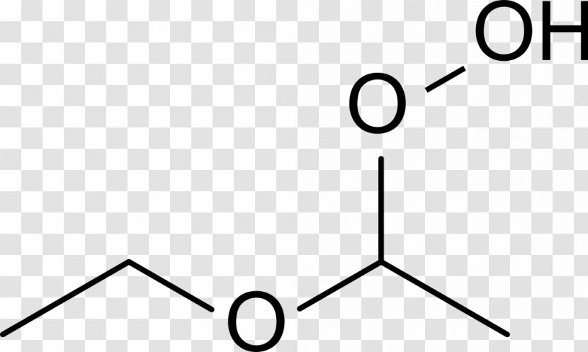 Diethyl Ether Peroxide Structural Formula Functional Group - Silhouette - Code Vector Transparent PNG