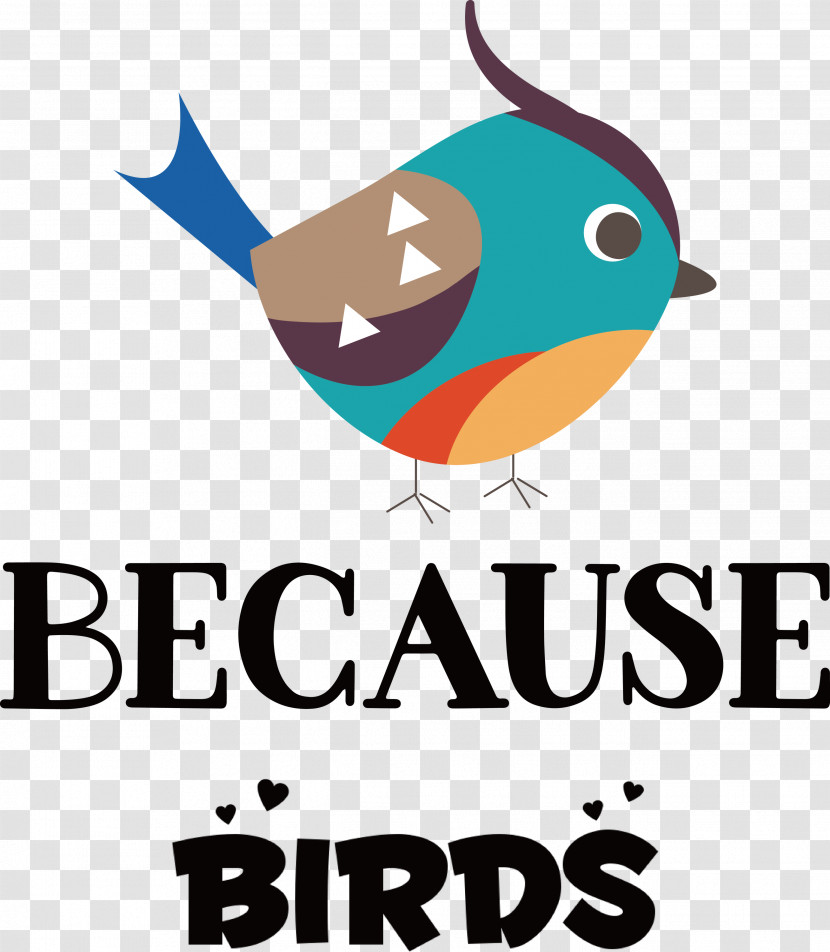 Because Birds Bird Animal Transparent PNG