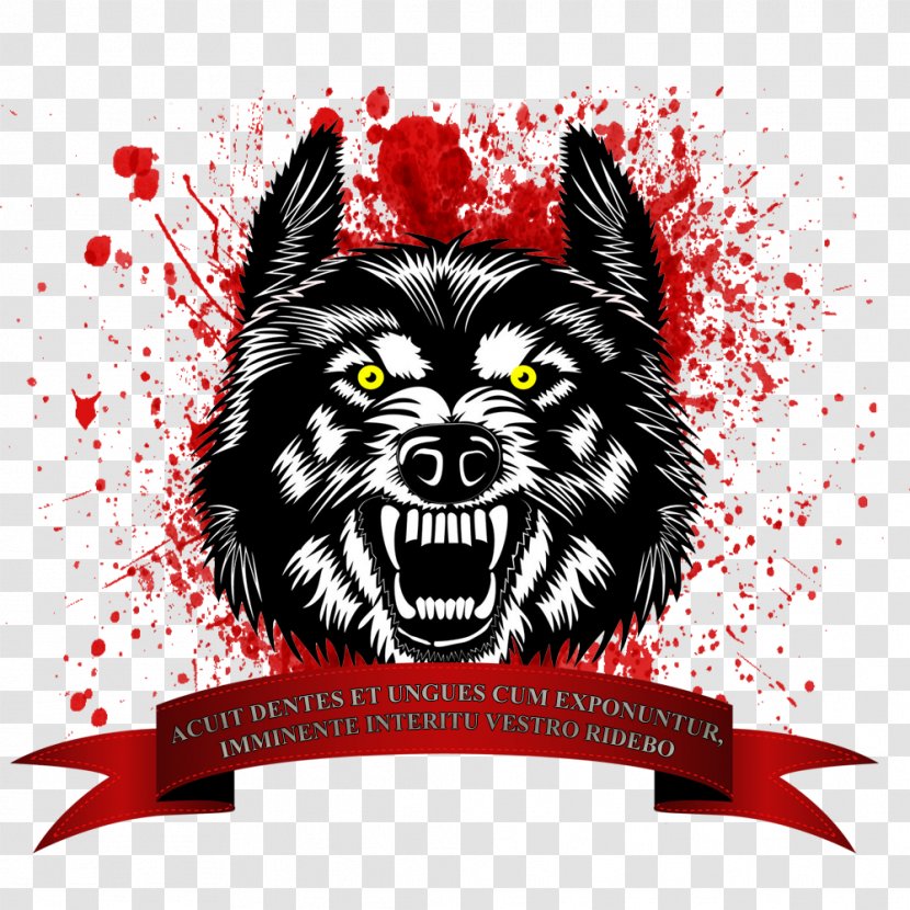 Gray Wolf Logo - Poster - Mask Transparent PNG