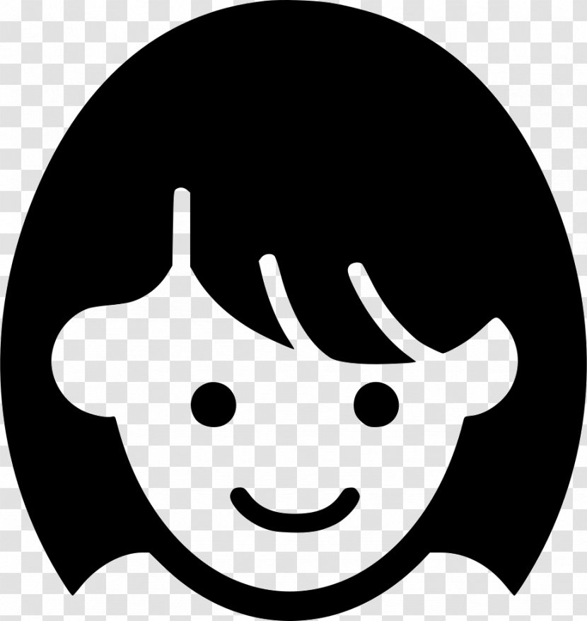 Smiley Woman Clip Art - Flower Transparent PNG