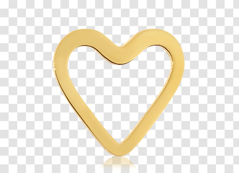 Body Jewellery Ring Wedding Ceremony Supply - Gold Heart Transparent PNG