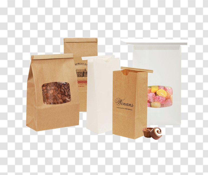 Box Kraft Paper Plastic Bag - Online Store Transparent PNG