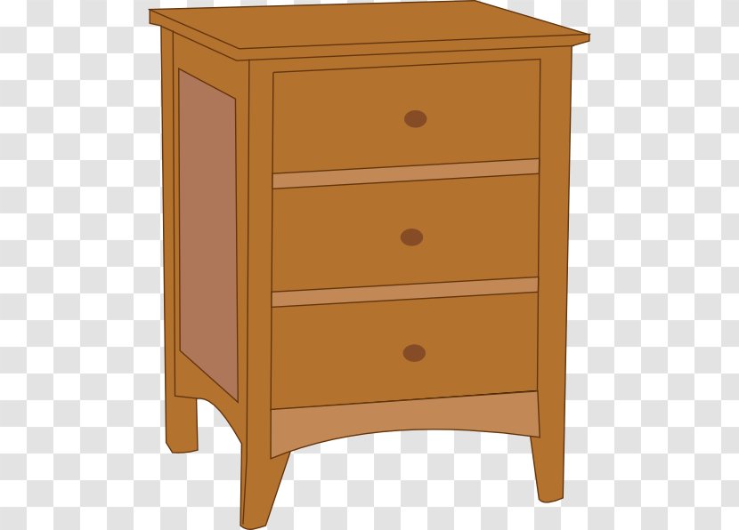 Table Nightstand Free Content Furniture Clip Art - Royaltyfree - Orange Cliparts Transparent PNG