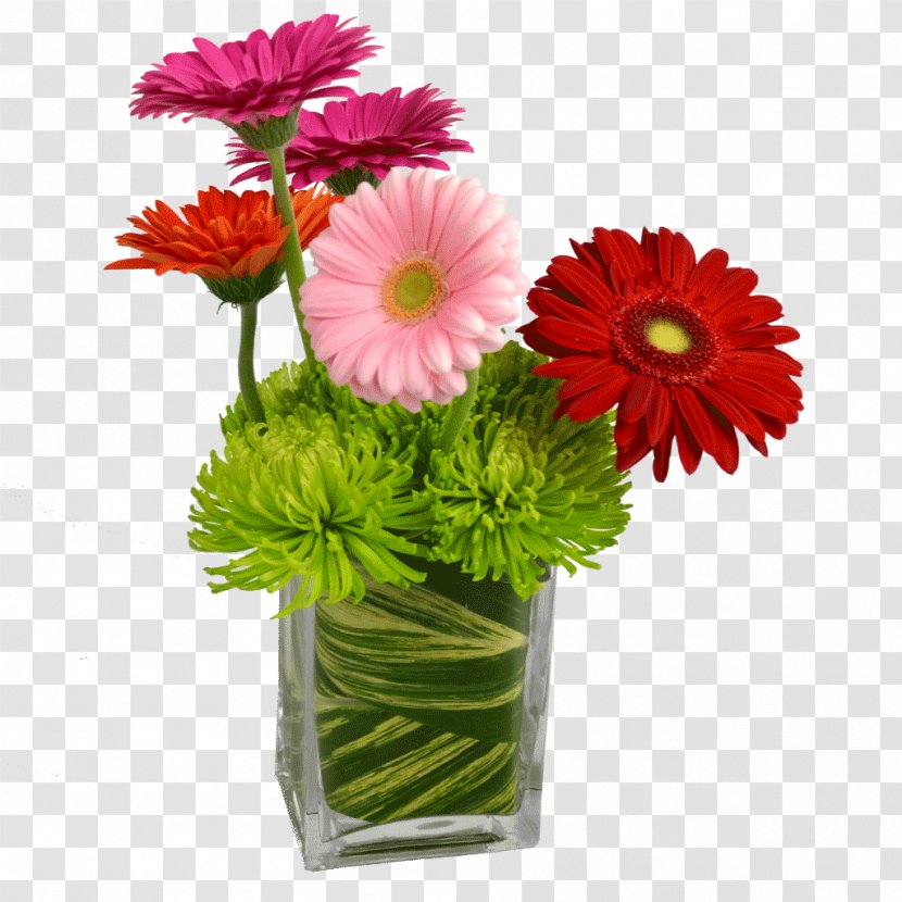 Cut Flowers Floristry Flower Bouquet Floral Design - Vase - Daisys Transparent PNG